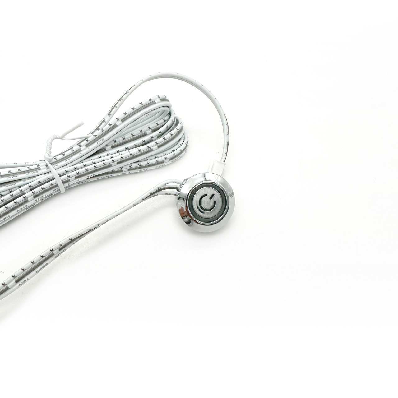 Контроллер FTM01-B 3PIN серебро 60W мебел. TOUCH SENSOR кнопка врез. on/off dim 10-100% (от касания)