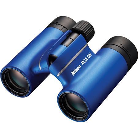 Бинокль японский Nikon 8x21 Aculon T02 с углом обзора 6.3 градуса, синий, фото 1