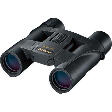 Бинокль японский Nikon 10x25 Aculon A30 с углом обзора 5.0°, черный, фото 1