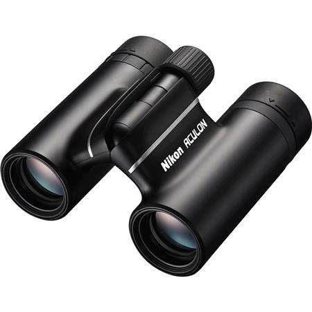 Бинокль Японский Nikon 10x21 Aculon T02 с Roof Prism и углом обзора 5 градусов, черный