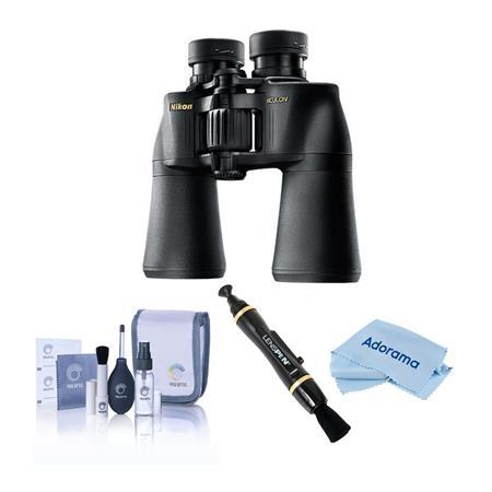 Бинокль Японский Nikon 7x50 Aculon A211 Porro Prism, Черный, Комплект с Аксессуарами