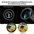 Бинокль Китайский K&F Concept 12x42 HY1242 Водонепроницаемый с Призмой BAK4 и Полем Зрения 5.8 Градусов, фото 5