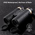 Бинокль Китайский K&F Concept 12x42 HY1242 Водонепроницаемый с Призмой BAK4 и Полем Зрения 5.8 Градусов, фото 7