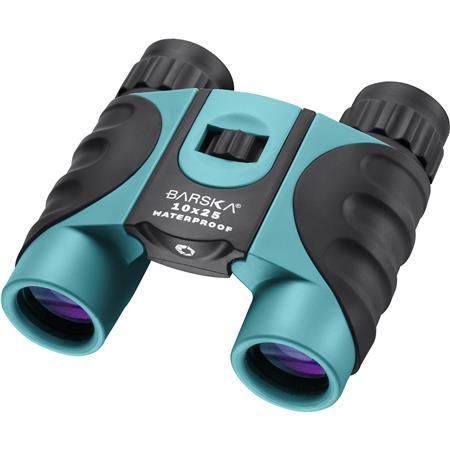 Бинокль Американский Barska 10x25 Blueline Series Водонепроницаемый Roof Prism, Синий