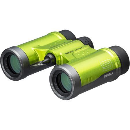 Бинокль Японский Pentax 9x21 UD, Влагозащищенный, Roof Prism, Угол Обзора 6°, Зеленый, фото 1