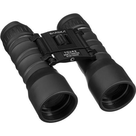 Бинокль Американский Barska 10x42 Lucid View с Roof Prism, угол обзора 5.0°, черный