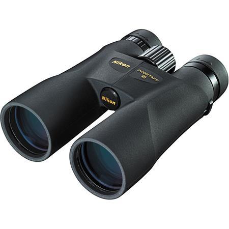 Бинокль Японский Nikon 12x50 Prostaff 5 с углом обзора 4.7°, черный