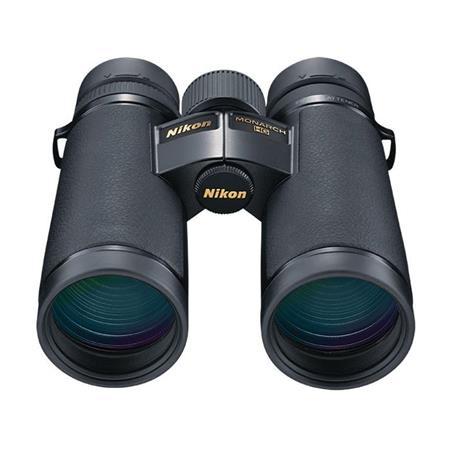 Бинокль японский Nikon 10x42 Monarch HG с углом обзора 6.9°, черный, фото 1