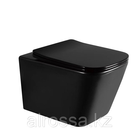Унитаз навесной настенный черный M205MB, фото 1