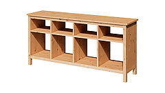 Консольный стол КЫМОР светло-коричневый 157*74*40 см