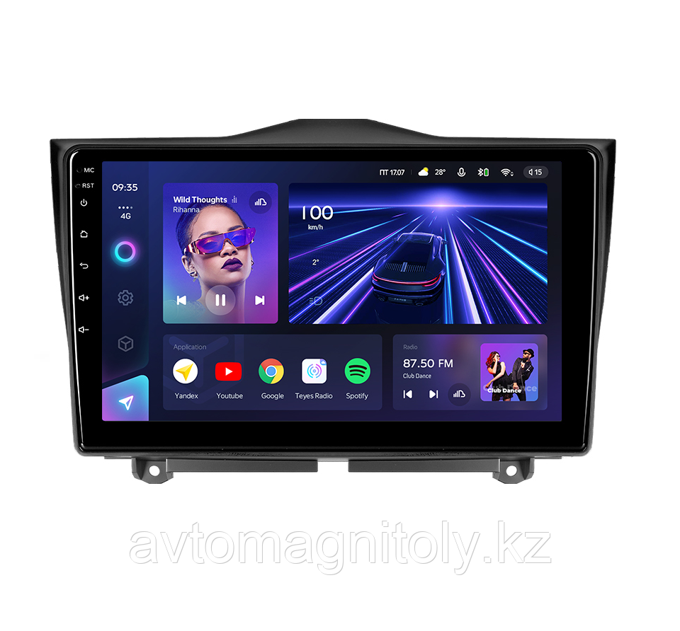 Автомагнитола Teyes CC3L 4GB/32GB для Lada Granta FL 2018-2022
