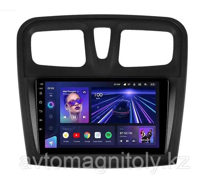 Автомагнитола Teyes CC3L 4GB/32GB для Renault Logan 2 2012-2019