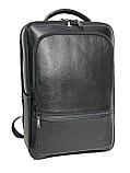 Кожаный классический рюкзак "BOPAI" в деловом стиле с отделением для ноутбука на 15,6”, фото 5