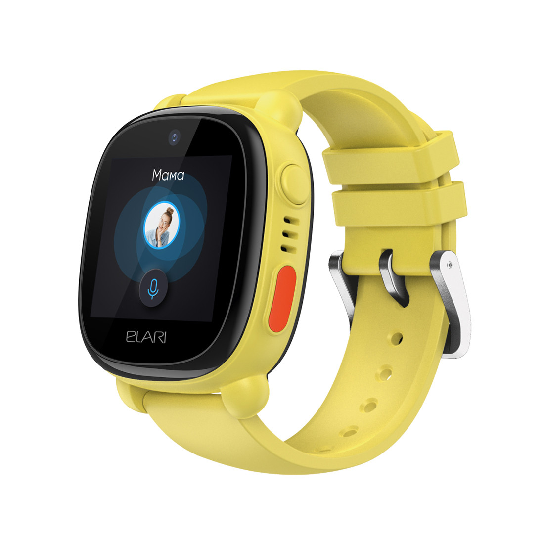Смарт часы Elari 4G Lite Yellow 2-022565 KP-4G-L-YEL