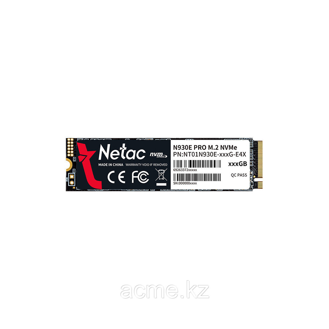 Твердотельный накопитель SSD Netac NT01N930E-001T-E4X 1TB M.2 NVMe