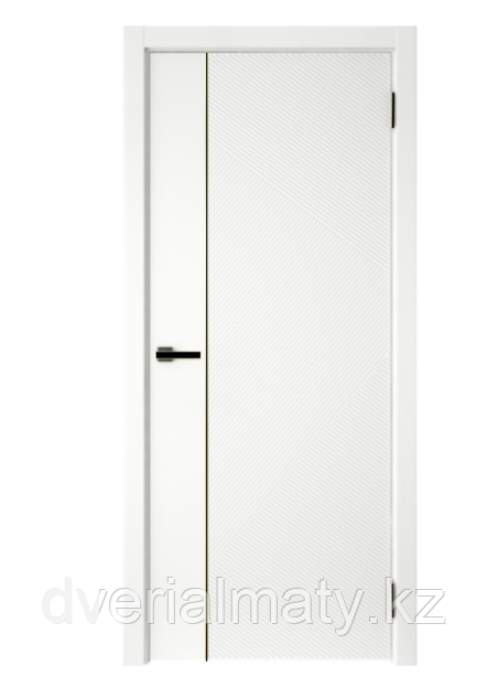 Соло 23 DVL ЭМАЛЬ Белая ДГ2.20. Дверь межкомнатная, фото 1