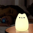 Силиконовый Led ночник-лампа "Кошечка", фото 7