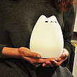 Силиконовый Led ночник-лампа "Кошечка", фото 8