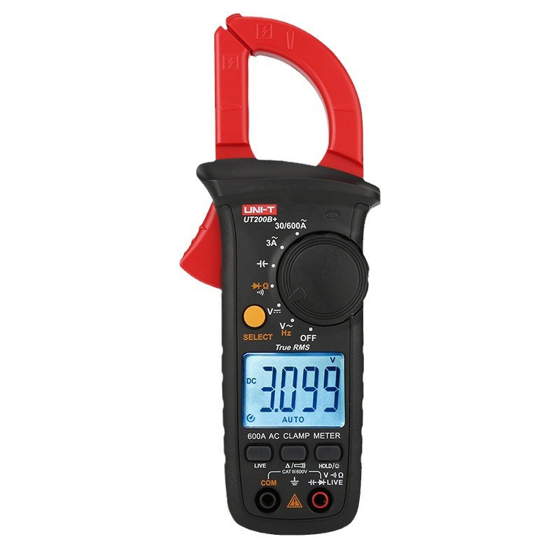 Токовые клещи UNI-T UT200B ручной диапазон 600A