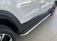 Пороги с накладным листом Папа Тюнинг d53 для JAC JS4 2022-