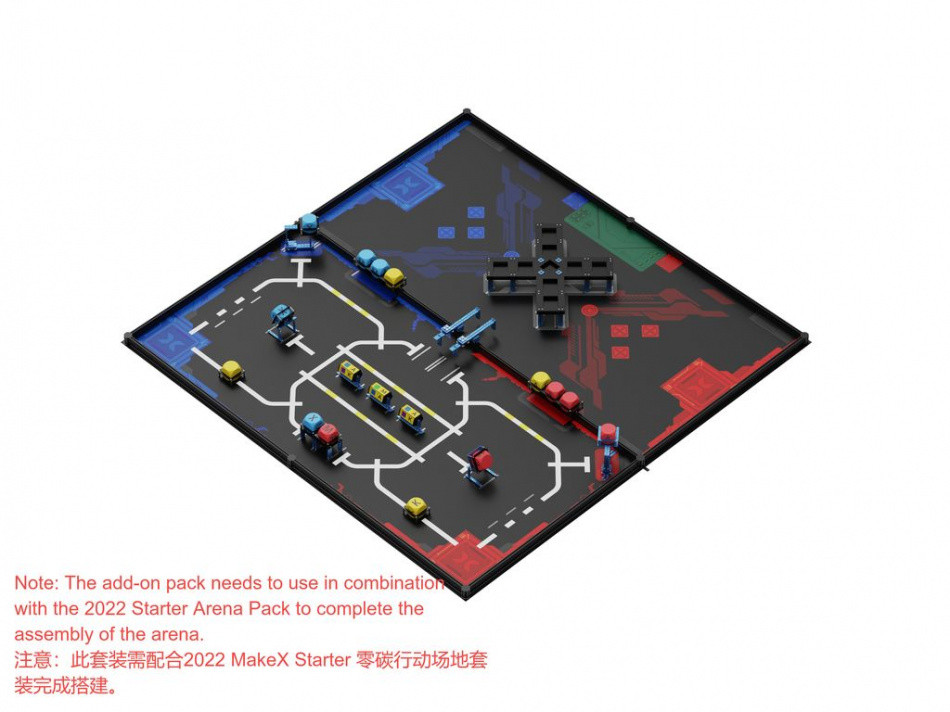 MakeX Starter Arena upgrade kit - Zero Carbon, фото 1