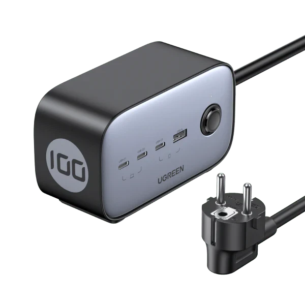 UGREEN 60167 Зарядное устройство сетевое CD270 100W Nexode Power Strip (3C1A)