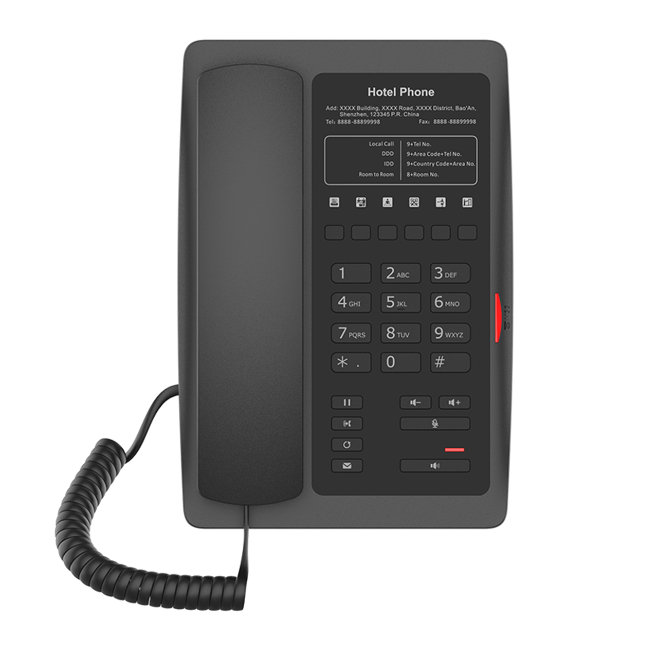 IP-телефон Fanvil H3W чёрный, фото 1