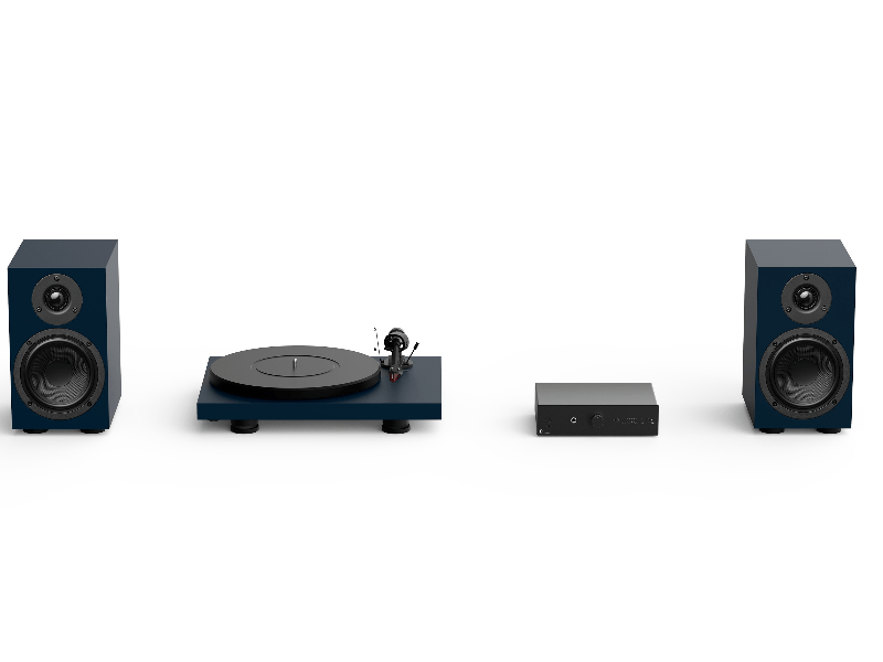 PRO-JECT AUDIO SYSTEMS PRO-JECT Проигрыватель пластинок Debut EVO Colourful Audio System СИНИЙ