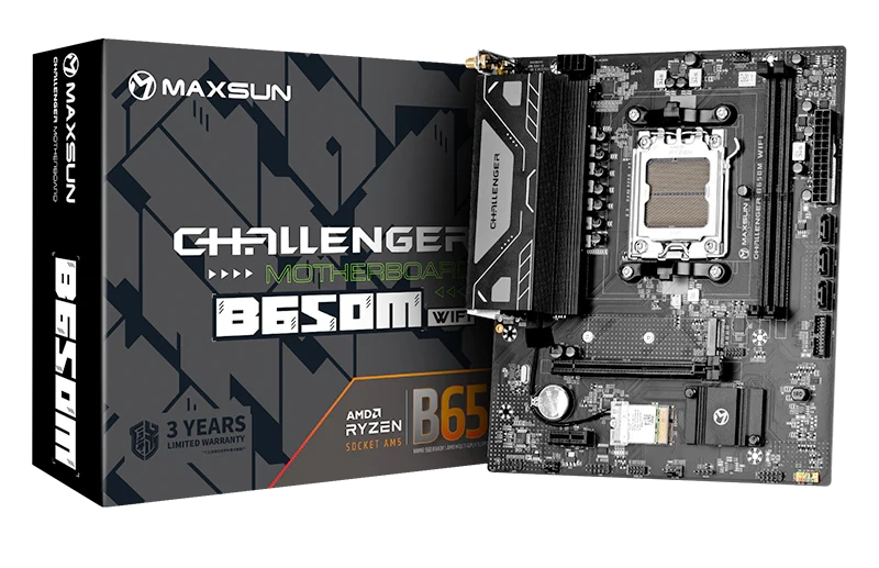 Материнская плата MaxSun Challenger B650M WIFI