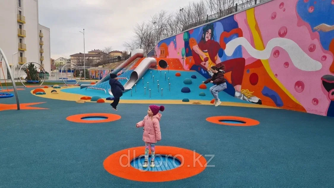 Батут  КРУГИ КОМБО