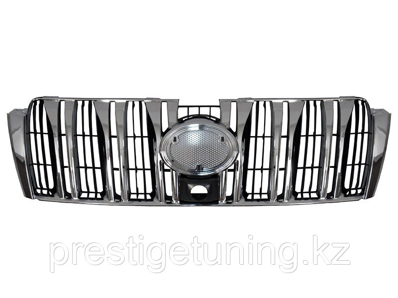Решетка радиатора на Land Cruiser Prado 150 2010-13 под камеру (SAT)