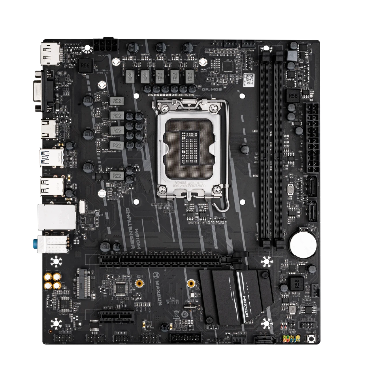 Материнская плата MaxSun Challenger H610M