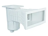 Скиммер для пленки с широким раструбом, объемом 15 l, поток 5м3/ч, с квадратной крышкой Арт. A-004-L