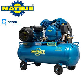 Компрессор Mateus MS03303 (YV-0.12), (1.5 / 2.0 кВт/л.с | 120 л/мин | Бак 40 л | 8 бар | 220 в | Вес: 68 кг )