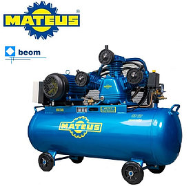Компрессор Mateus MS03306 (YV-0.36) (3/4 кВт/л.с | 360 л/мин | Бак 103 л | 8 бар | 380в | Вес: 112 кг)