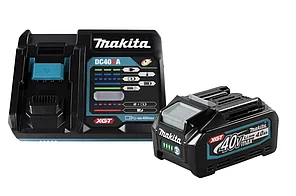 Набор из аккумуляторной батареи и зарядного устройства Makita 40 V max 191J67-0