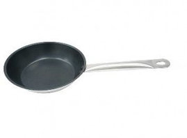 Сковорода d 20см h5см, нерж.сталь с антиприг. покрытием HG-SS20120