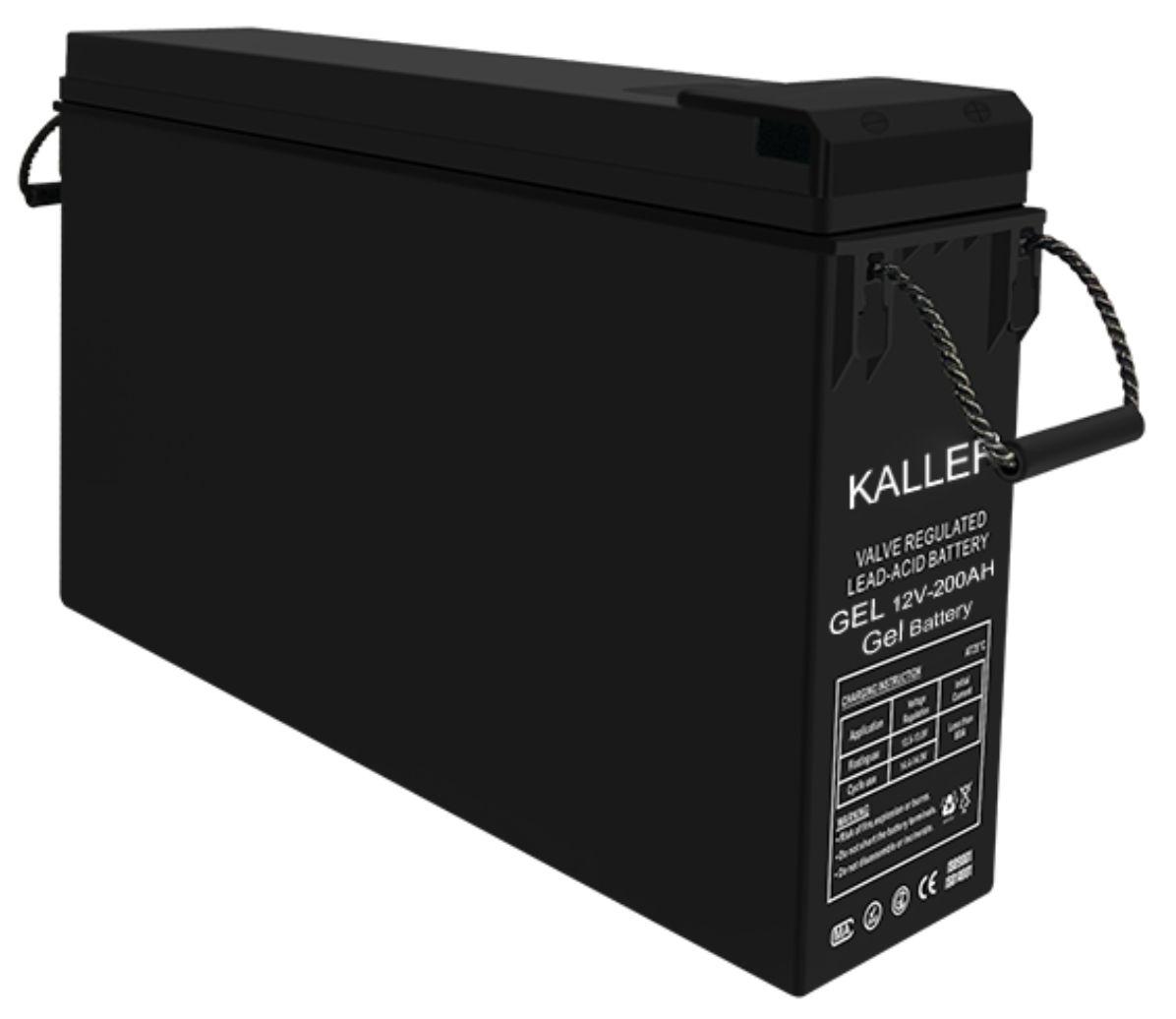 Гелевая аккумуляторная батарея Kaller GEL 12В, 200Ач