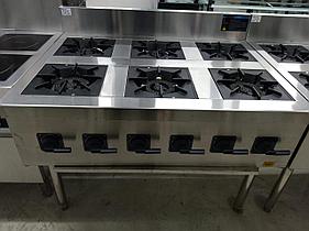 Плита газовая 6 конфорок