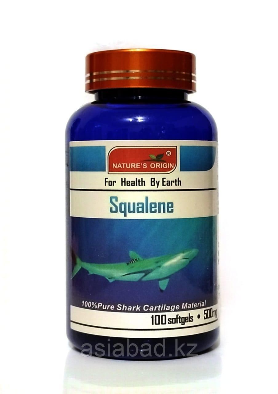 Акулий хрящ ( Squalene ) Укрепляет и очищает организм, предотвращает онкологию, поддерживает сердце, справляет, фото 1