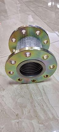 Дірілге қарсы компенсатор DN 80 тот баспайтын сильфон (AISI 321), фото 1