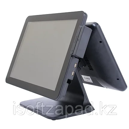 2-х сторонний POS-моноблок LEABON 15"/8Gb/128Gb, с картридером, фото 1