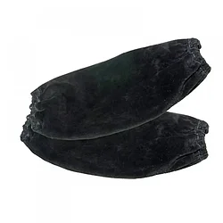 Нарукавники спилковые серый