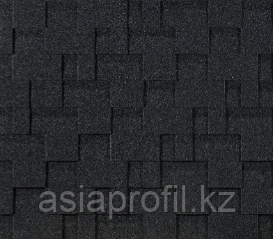 Гибкая черепица Eurasia, Лабиринт, Серый 3 м²