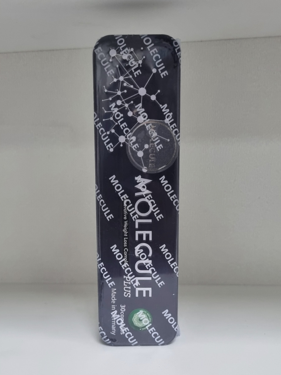 Molecule Plus ( Молекула Плюс ) длинная металлическая упаковка капсулы для похудения 30 капсул