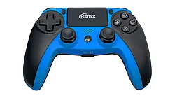 Геймпад беспроводной Ritmix GP-063BTH черный+синий