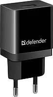 Зарядное устройство сетевое Defender EPA-10, 1хUSB, 5V/2.1А, черный