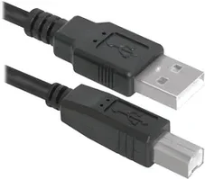 Кабель Defender USB04-06 USB2.0 AM-BM, 1.8м(ДЛЯ ПРИНТЕРА)