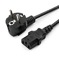 Кабель питания Cablexpert PC-186, 1.8м, Schuko- C13, черный, с заземлением, 6А