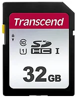 Карта памяти SD 32GB Class 10 U1 Transcend TS32GSDC300S